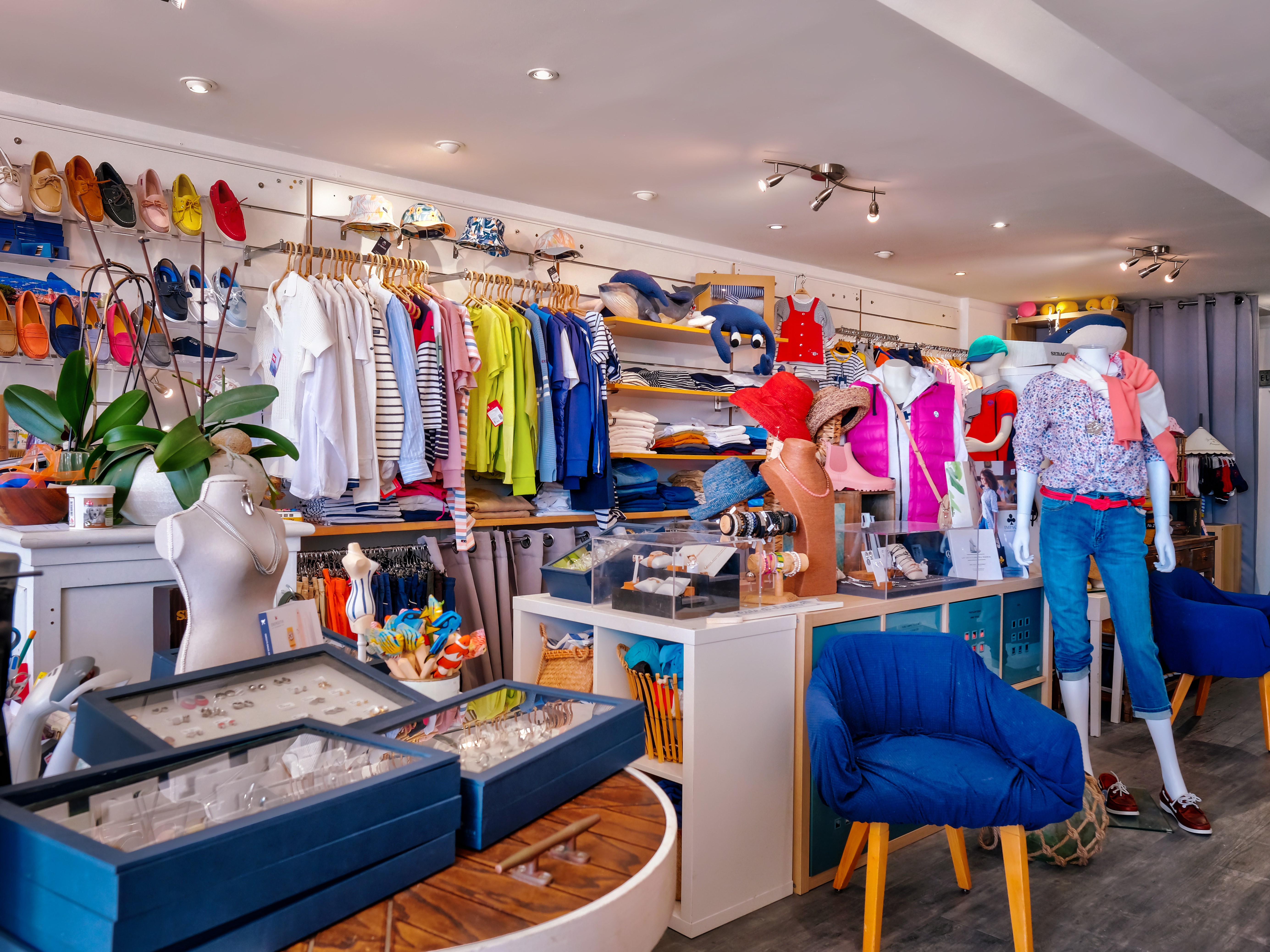 Collections de vêtements marins Yacht Boutique